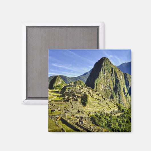 Aimant Ancien Machu Picchu, dernier refuge du (Recto/Verso)