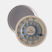 Aimant Ancien numéro de téléphone, ajouter le numéro (Recto/Verso)