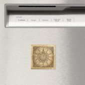 Aimant Ancien Rose Compass (In Situ (Lave-vaisselle))