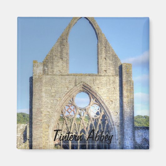 Aimant Ancienne abbaye de Tintern, monastère cistercien, (Devant)