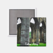 Aimant Ancienne abbaye de Tintern, monastère cistercien,  (Recto/Verso)