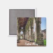 Aimant Ancienne abbaye de Tintern, monastère cistercien,  (Recto/Verso)