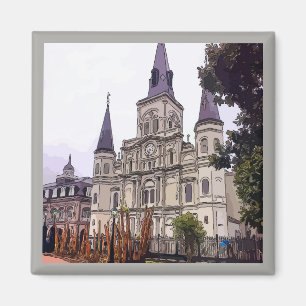 Aimant Ancienne cathédrale de JackSon Carré