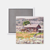 AIMANT ANCIENNE MAISON DE SHARON SHARPE (Recto/Verso)