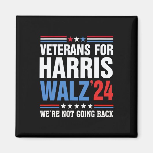 Aimant Anciens Combattants Pour Harris Wheimer 2024 Harri (Devant)