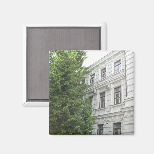 Aimant Anciens Hqtrs du KGB. Vilnius - LITUANIE — (Recto/Verso)