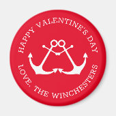 Aimant ancrages marins Heureuses Saintes-Valentin (Devant)