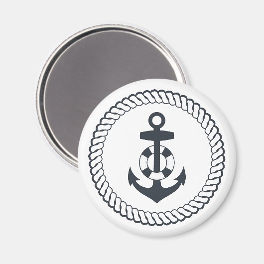 Aimant Ancre mignonne (Recto/Verso)