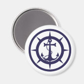 Aimant Ancre nautique (Recto/Verso)