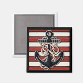 Aimant Ancre nautique (Recto/Verso)