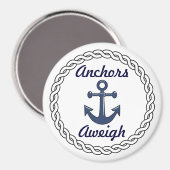 Aimant Ancres Aweigh White (Recto/Verso)