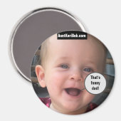 Aimant Andi-Bob C'est drôle papa (Recto/Verso)