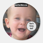 Aimant Andi-Bob C'est drôle papa (Devant)