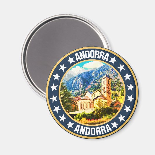 Aimant Andorre (Recto/Verso)