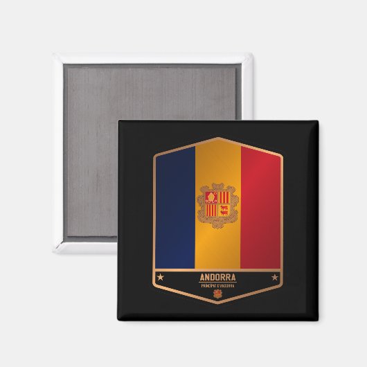 Aimant Andorre (Recto/Verso)