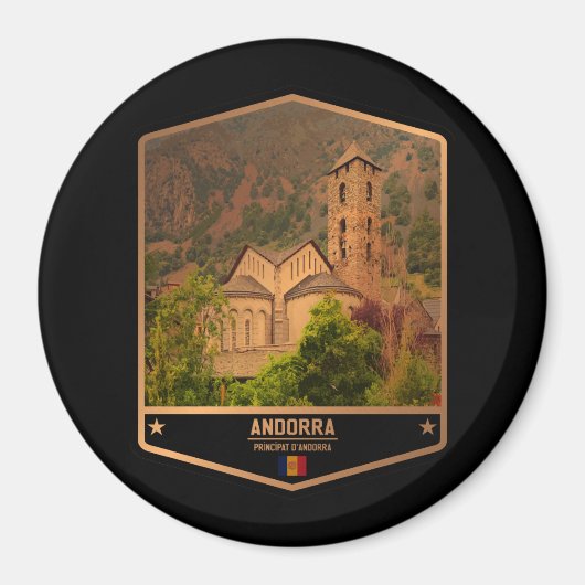 Aimant Andorre (Devant)