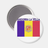 Aimant Andorre la Vella (Recto/Verso)