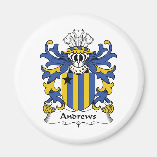 Aimant Andrews Family Crest (Devant)