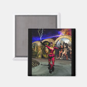 Aimant ANDROID BALLET, Science-fiction (Recto/Verso)