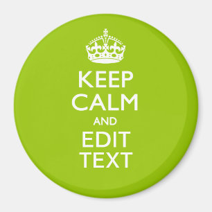 Aimant Android Green Keep Calm Have Your
