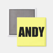 Aimant Andy (Recto/Verso)