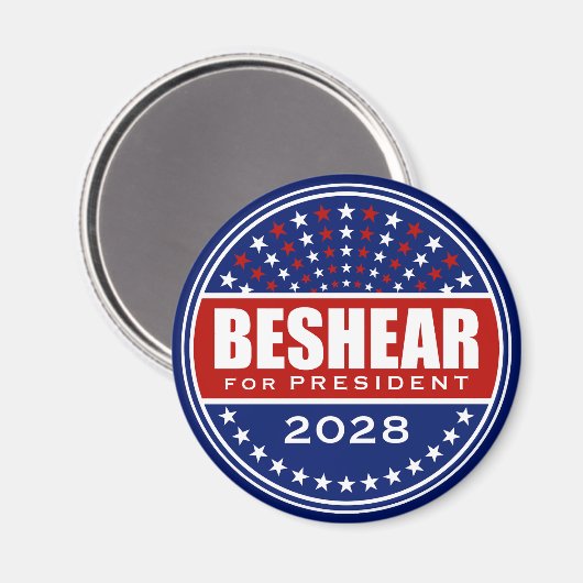 Aimant Andy Beshear pour Président 2028 (Recto/Verso)