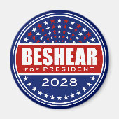 Aimant Andy Beshear pour Président 2028 (Devant)