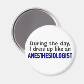 Aimant ANESTHESIOLOGUE En Journée (Recto/Verso)