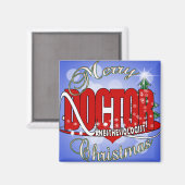 AIMANT ANESTHÉSISTE DE NOËL (Recto/Verso)