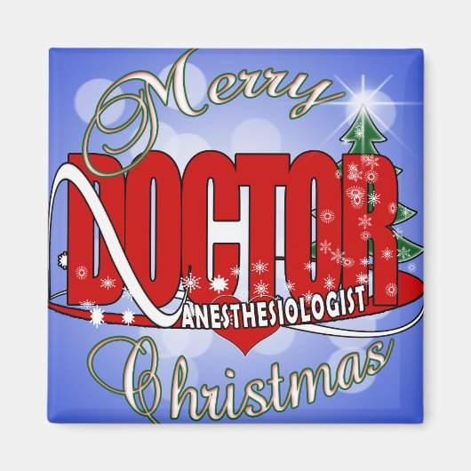 AIMANT ANESTHÉSISTE DE NOËL (Devant)