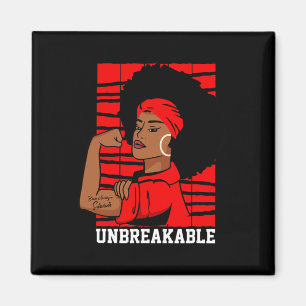 Aimant Aneurysme Indestructible Noir Femmes Sensibilisati