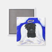 Aimant Ange Affenpinscher (Recto/Verso)
