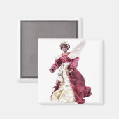Aimant Ange africain (Recto/Verso)