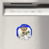 Aimant Ange Airedale Terrier (In Situ (Lave-vaisselle))