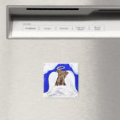 Aimant Ange Airedale Terrier (In Situ (Lave-vaisselle))