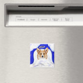 Aimant Ange Corgi (In Situ (Lave-vaisselle))