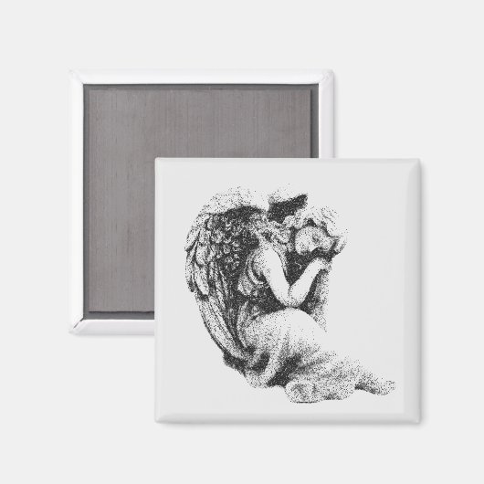 Aimant Ange couchant (Recto/Verso)