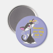 Aimant Ange de chat (Recto/Verso)