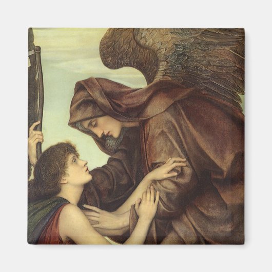 Aimant Ange de la mort par Evelyn De Morgan (Devant)