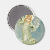 Aimant Ange de Noël Vintage (Recto/Verso)