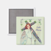 Aimant Ange de Pâques (Recto/Verso)