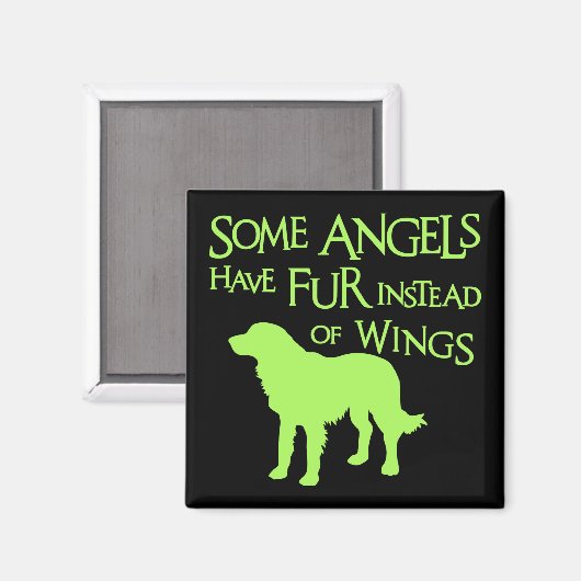 AIMANT ANGE DE RÉCUPÉRATION D'OR (Recto/Verso)