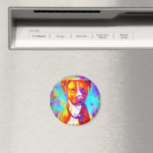 Aimant Ange funky - Pitbull (In Situ (Lave-vaisselle))