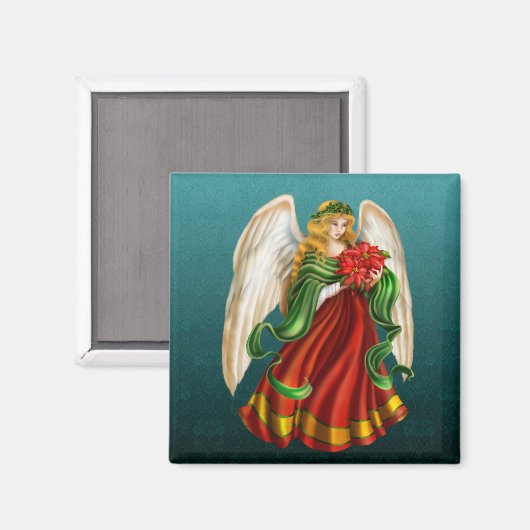 Aimant Ange gardien de Noël (Recto/Verso)