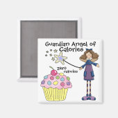 Aimant Ange gardien des calories par SRF (Recto/Verso)
