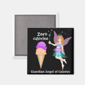 Aimant Ange gardien des calories par SRF (Recto/Verso)