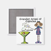 Aimant Ange gardien des calories par SRF (Recto/Verso)