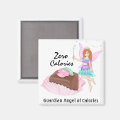 Aimant Ange gardien des calories par SRF (Recto/Verso)