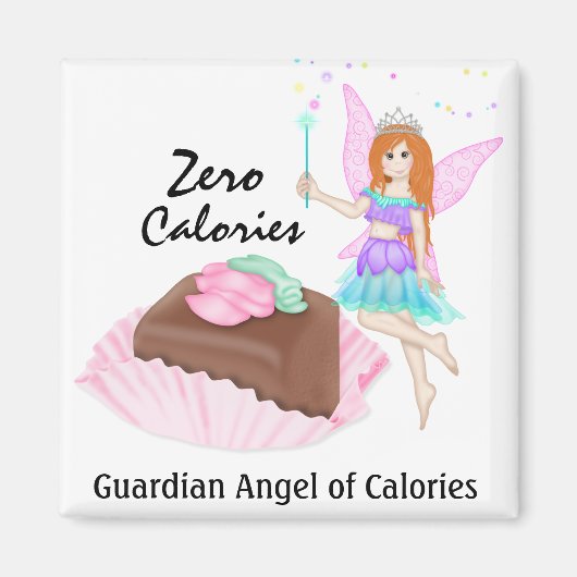 Aimant Ange gardien des calories par SRF (Devant)