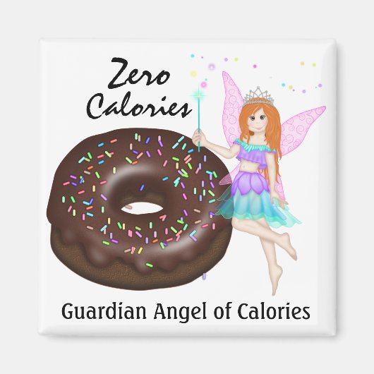 Aimant Ange gardien des calories par SRF (Devant)